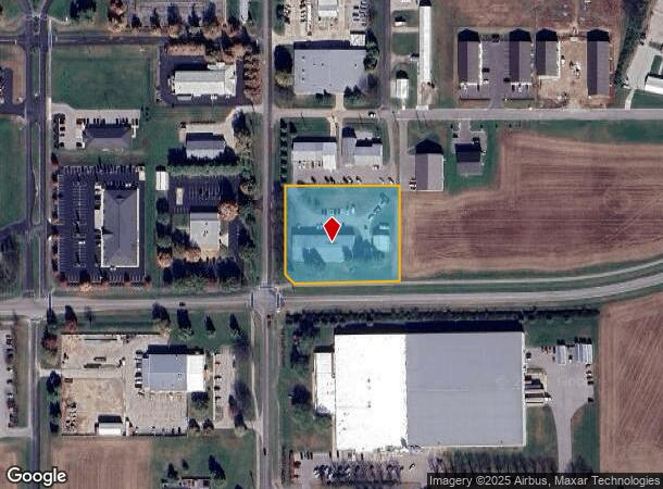 4489 Middle Rd, Columbus, IN Parcel Map