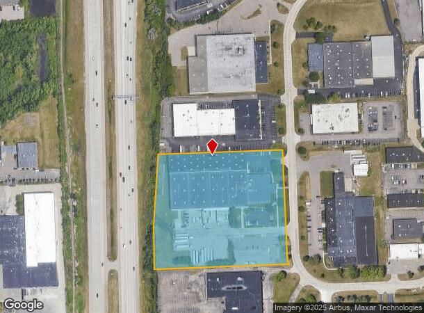 23923 Research Dr, Farmington Hills, MI Parcel Map