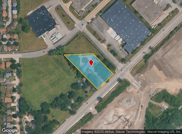 800 N Independence Blvd, Romeoville, IL Parcel Map