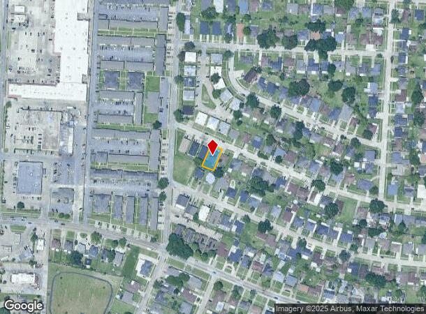 2104 Euclid St, Gretna, LA Parcel Map