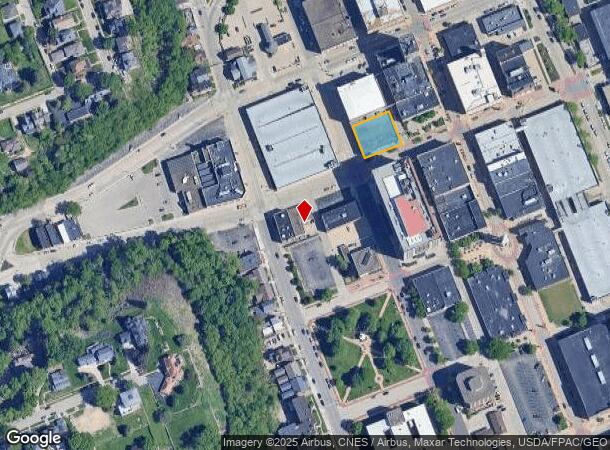 225 W 8Th St, Dubuque, IA Parcel Map