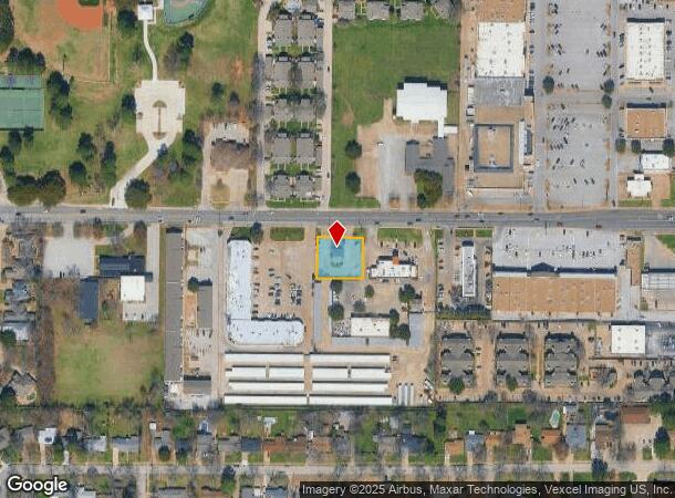 1714 W Randol Mill Rd, Arlington, TX Parcel Map