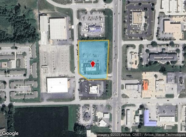 287 S Ew, Kokomo, IN Parcel Map