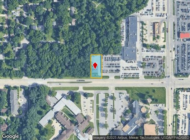  7504 University Ave, Cedar Falls, IA Parcel Map