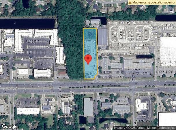  14125 Beach Blvd, Jacksonville Beach, FL Parcel Map