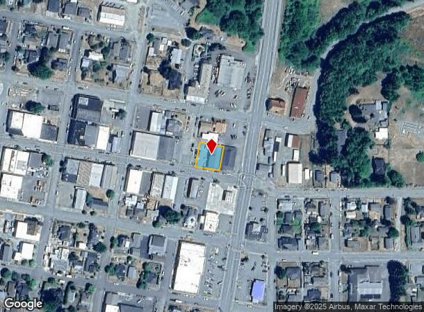 711 Spruce St, Myrtle Point, OR Parcel Map