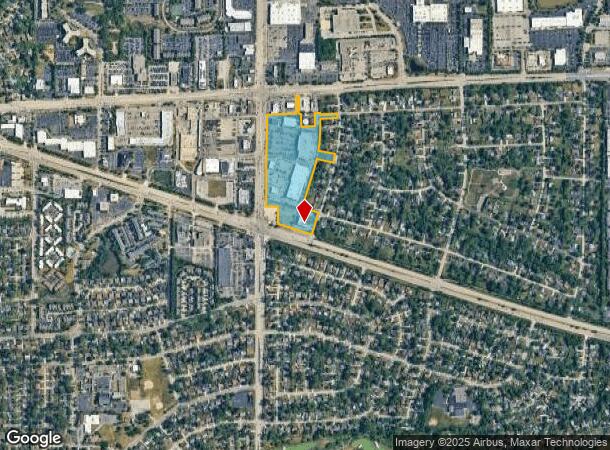 100 E Higgins Rd, Hoffman Estates, IL Parcel Map