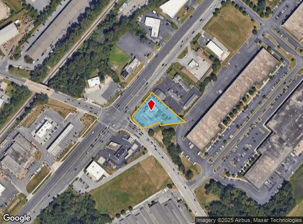 9605 Pulaski Hwy, Middle River, MD Parcel Map