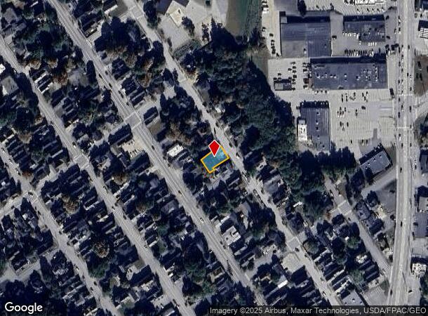  82 Whitney St, Auburn, ME Parcel Map