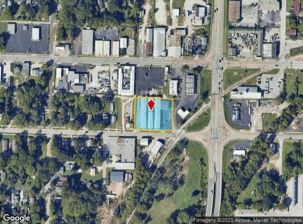  1635 W Walnut St, Springfield, MO Parcel Map