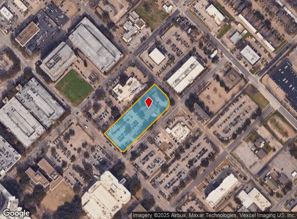 3913 Crutcher St, Dallas, TX Parcel Map