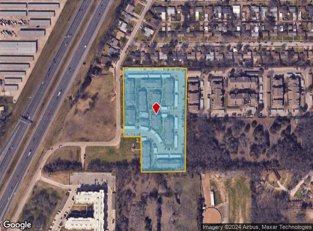  4400 Ambassador Way, Balch Springs, TX Parcel Map