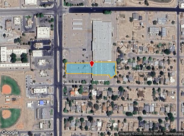 1709 S Main St, Roswell, NM Parcel Map