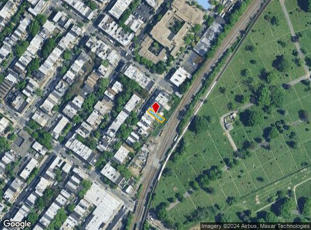  224 Moffat St, Brooklyn, NY Parcel Map