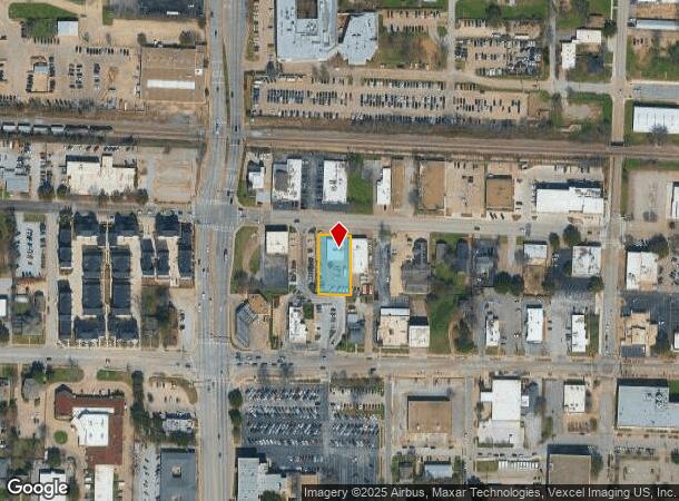  606 W Main St, Arlington, TX Parcel Map