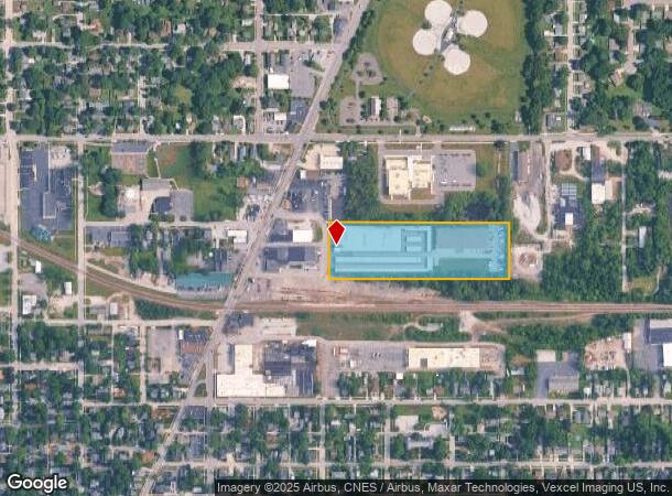 900 Locust St, Valparaiso, IN Parcel Map