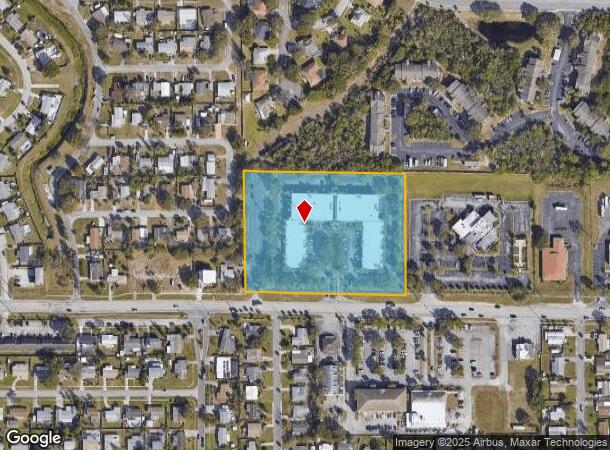  1600 Sarno Rd, Melbourne, FL Parcel Map