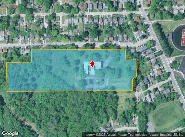 845 Danforth St, Alton, IL Parcel Map