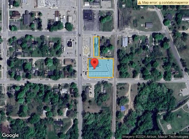  304 S Charles St, White Cloud, MI Parcel Map