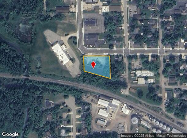 345 W Frank St, Fowlerville, MI Parcel Map