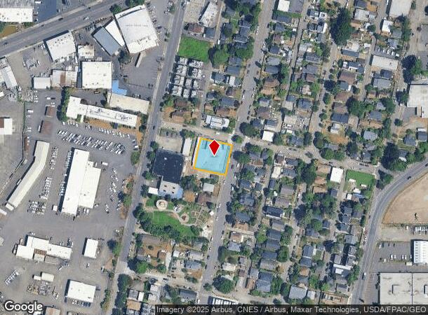 6401 Carleton Ave S, Seattle, WA Parcel Map