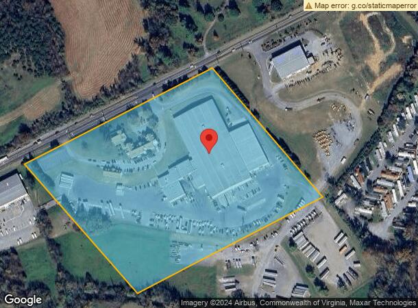  872 Lee Hwy, Roanoke, VA Parcel Map