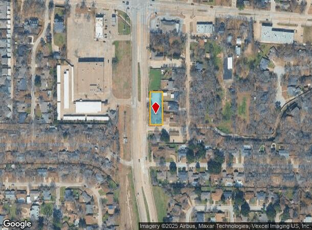 2335 W Green Oaks Blvd, Arlington, TX Parcel Map