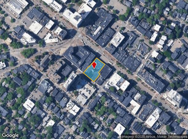 596 Massachusetts Ave, Cambridge, MA Parcel Map