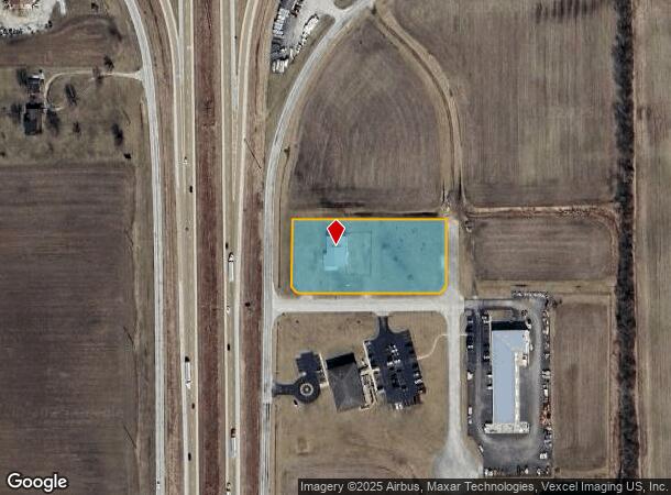 E Frontage Rd, Staunton, IL Parcel Map
