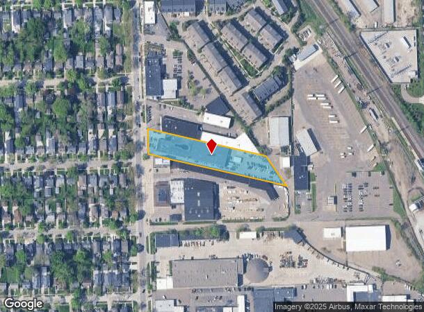 677 S Eton St, Birmingham, MI Parcel Map