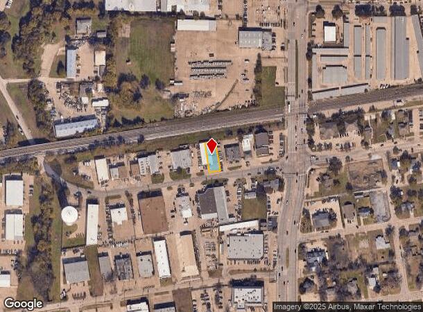  3309 Main St, Rowlett, TX Parcel Map