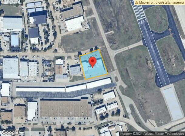  4308 Wiley Post Rd, Addison, TX Parcel Map