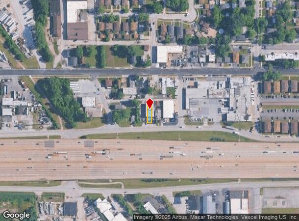  2858 Bernice Ave, Lansing, IL Parcel Map