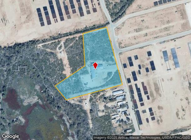  1912 Warehouse Rd, Midland, TX Parcel Map