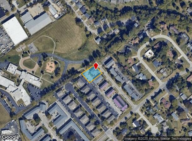  1578 Martha Ct, Lexington, KY Parcel Map