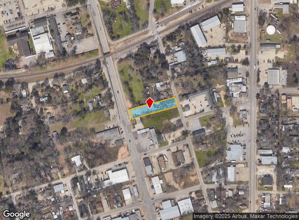 110 S Frazier St, Conroe, TX Parcel Map