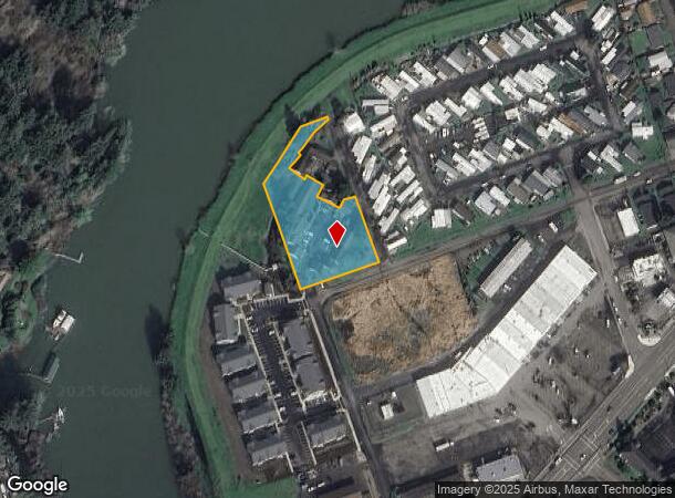  1595 Hawthorne Ave, Reedsport, OR Parcel Map