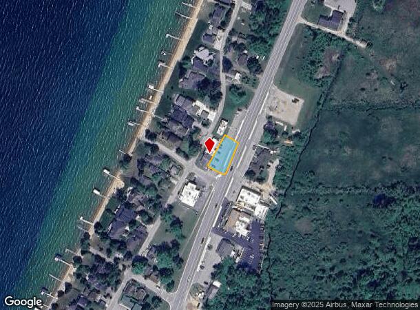  254 N Michigan Ave, Beulah, MI Parcel Map