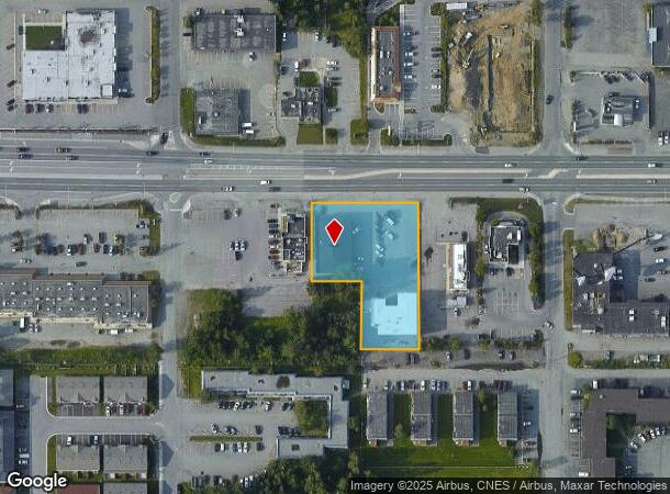  2520 E Tudor Rd, Anchorage, AK Parcel Map