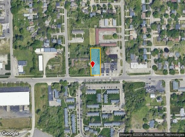 3017 Lippincott Blvd, Flint, MI Parcel Map