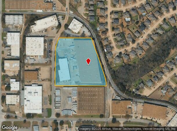 1172 113Th St, Grand Prairie, TX Parcel Map