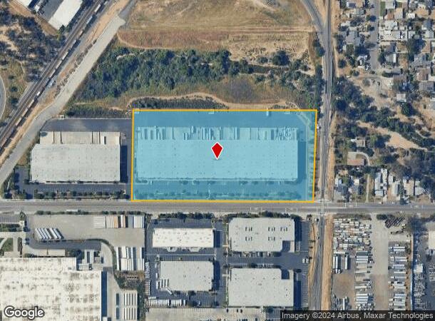  1111 Citrus St, Riverside, CA Parcel Map