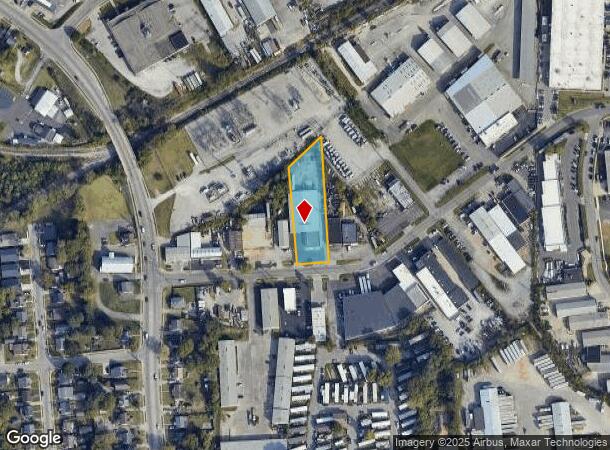  1029 Eastland Dr, Lexington, KY Parcel Map