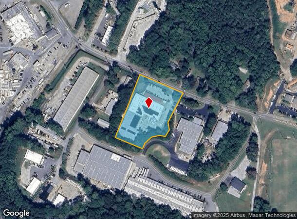 850 Univeter Rd, Canton, GA Parcel Map