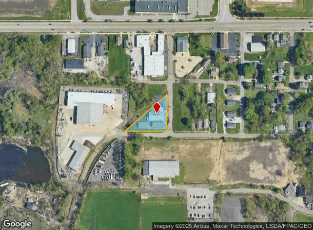  1774 Hackberry St, Akron, OH Parcel Map