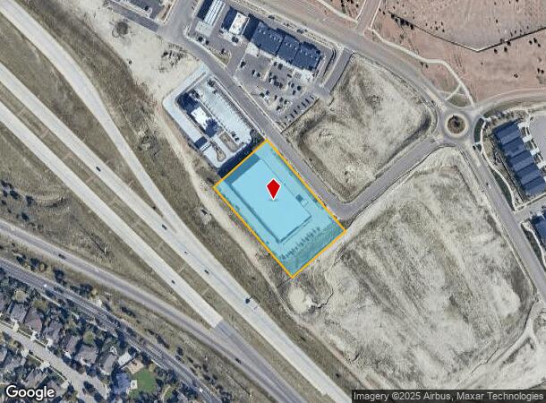  3601 Blue Horizon Vw, Colorado Springs, CO Parcel Map