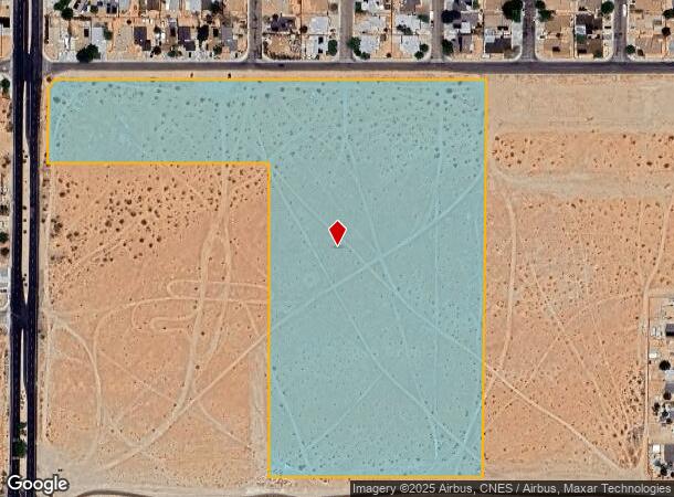  S Downs St, Ridgecrest, CA Parcel Map