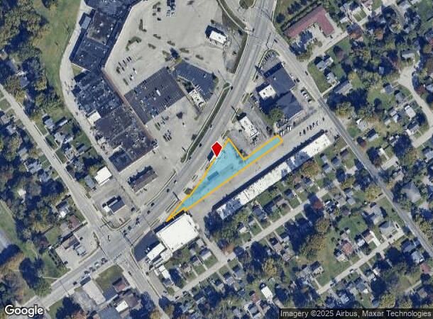  1426 E 10Th St, Jeffersonville, IN Parcel Map