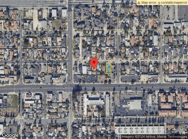  1704 W 2Nd St, Santa Ana, CA Parcel Map