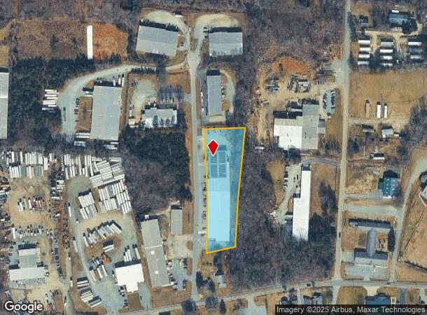  6 N Robbins St, Thomasville, NC Parcel Map